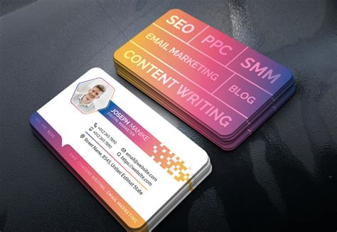 Automotive Marketing Business Card Template