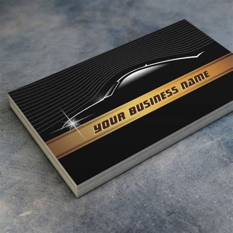 Automotive-Themed Business Card