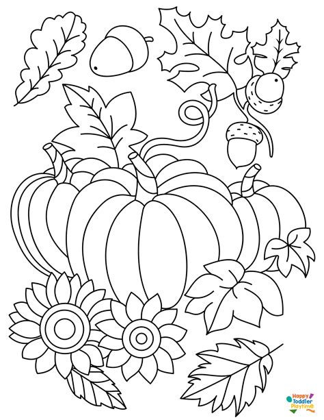 Autumn Coloring Pages