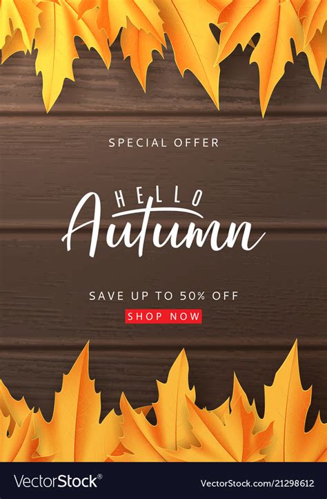 Autumn Sale Flyer Template