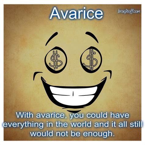 Avarice Image