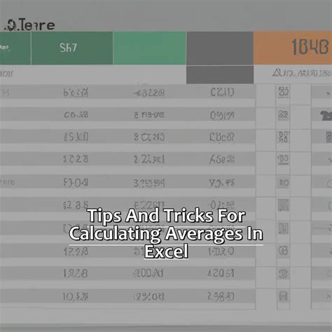 Tips for Average Calculations in Excel