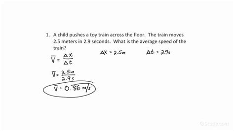 Average Speed Problem Solving