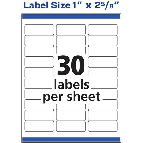 Avery Shipping Label Template