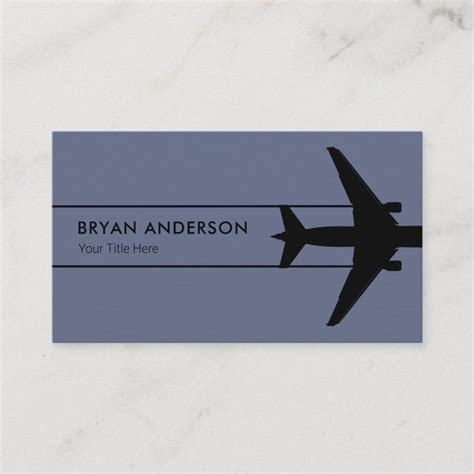 Aviation Professional Business Card