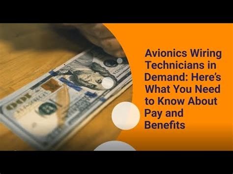 Avionics technician salary and benefits