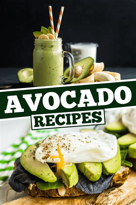 Avocado recipes and ideas