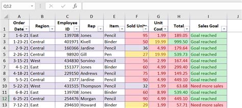 Avoid Using Too Many Conditional Formatting Rules