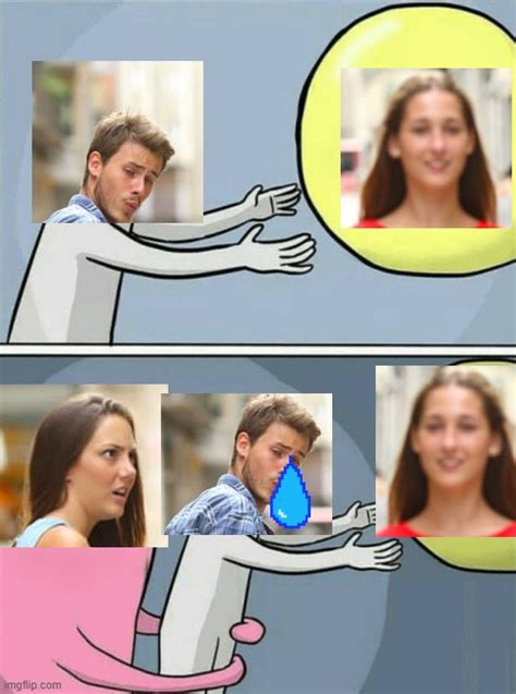 Avoiding awkward social encounters balloon meme template