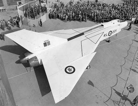 Avro Arrow model on display