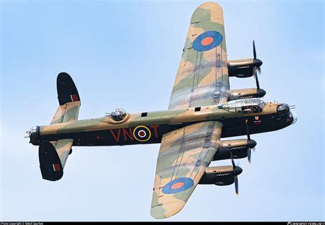 Avro Lancaster taking off