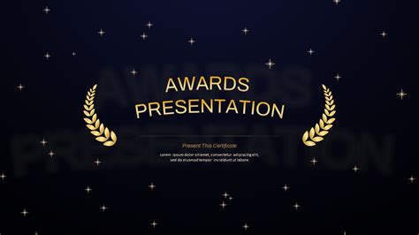 Award Ceremony Closing Video Template