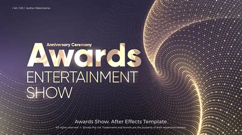 Awards Show After Effects Template Pack