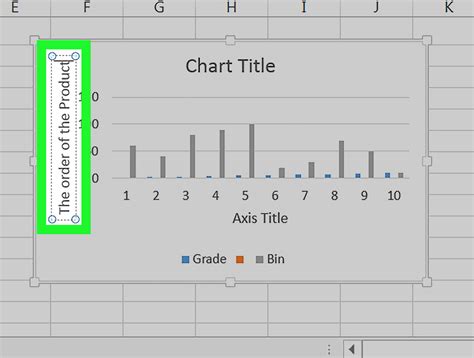 Move Axis Labels in Excel