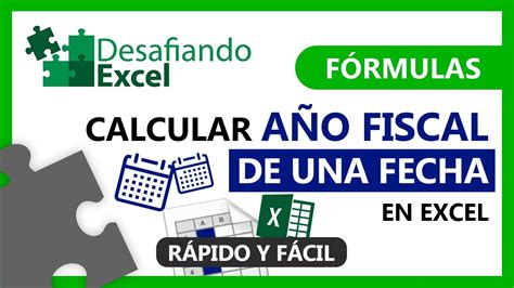 Fórmulas de año fiscal