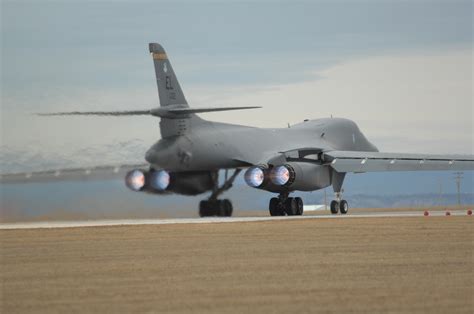 B-1B Lancer bomber at Ellsworth AFB