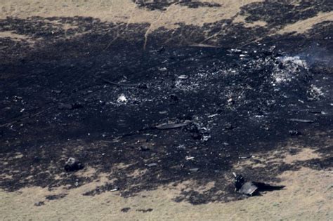 B-1B Lancer wreckage