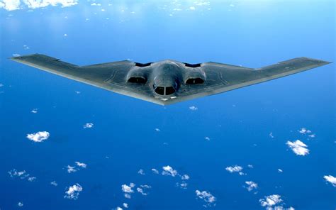 Air Force B-2 Spirit Stealth Bomber Model with Movable Wings