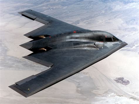 B-2 Stealth Bomber in flight