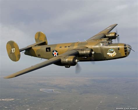 B-24 Liberator bomber plane