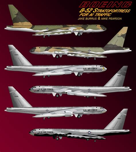 B-52 Variant Comparison