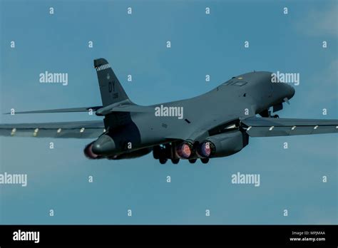 B-1B Lancer Bomber Jet in Flight