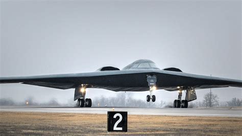 B-2 Bomber Landing