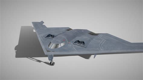 B-2 Bomber Model 3-View