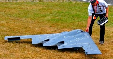 B2 Bomber RC Plane Scale Model Collectibility