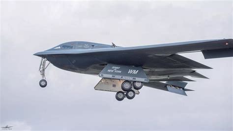 B-2 Spirit Stealth Bomber Landing