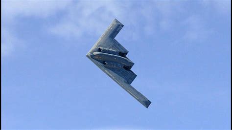 B-2 Stealth Bomber in cruise mode