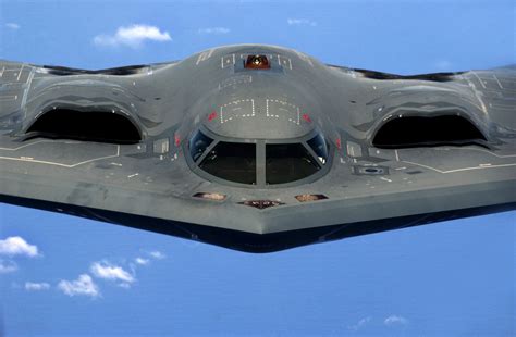 B2 Stealth Bomber in hangar