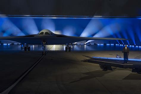 B-21 Raider landing