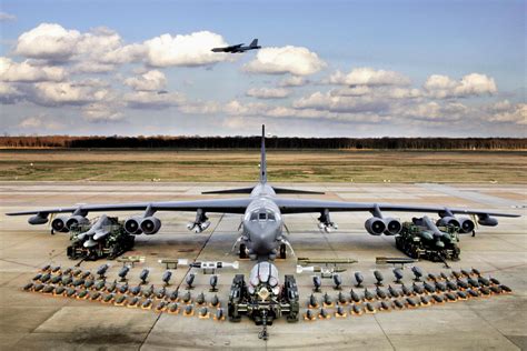 B-52 Stratofortress in flight