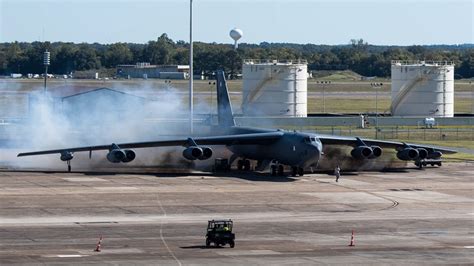 B-52 Bombers in Flight