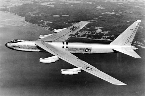 B-52 Stratofortress in flight during the 1970s