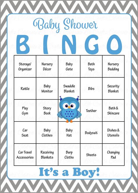 Baby Bingo Game