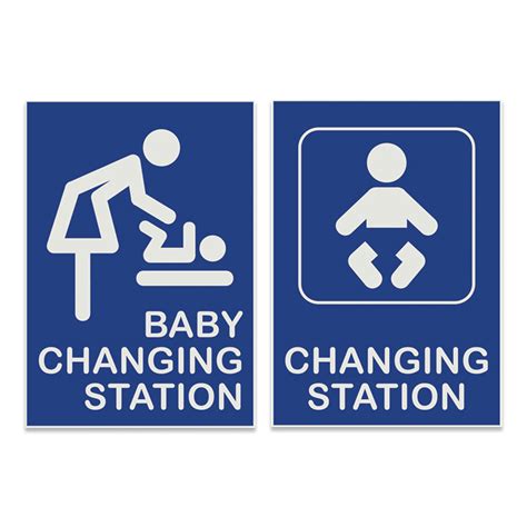 Baby Changing Station Sign