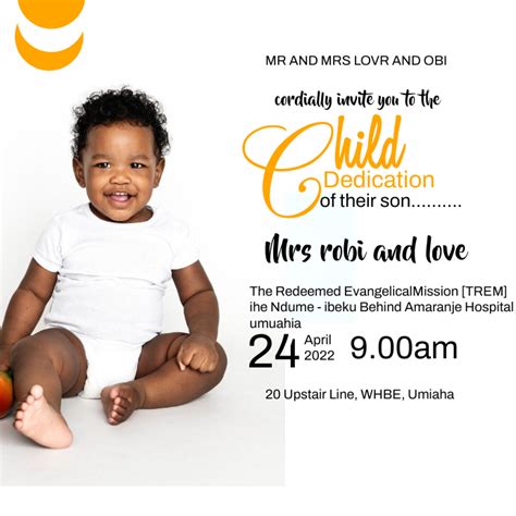 Baby Dedication Template 1