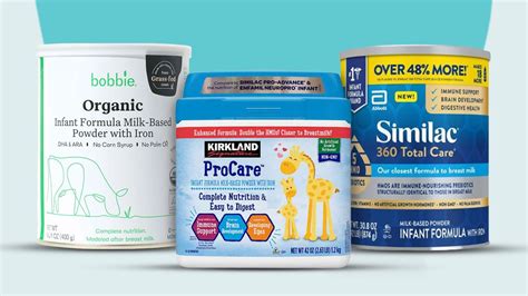 Baby Formula Choices