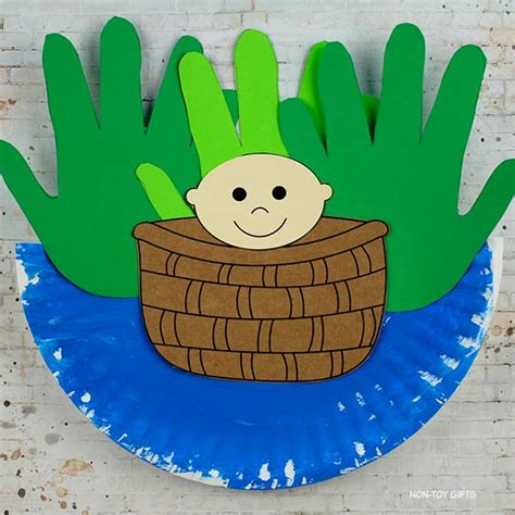 Baby Moses Bible craft 2