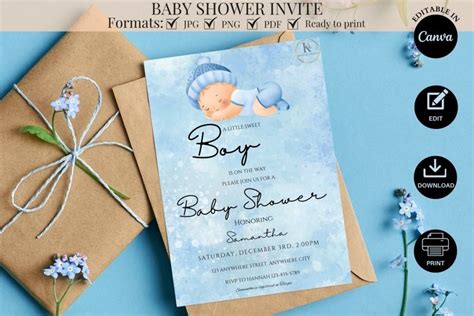 Baby Shower Invitation Idea 1