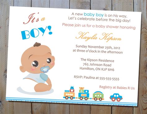 Baby Shower Invitation Idea 10