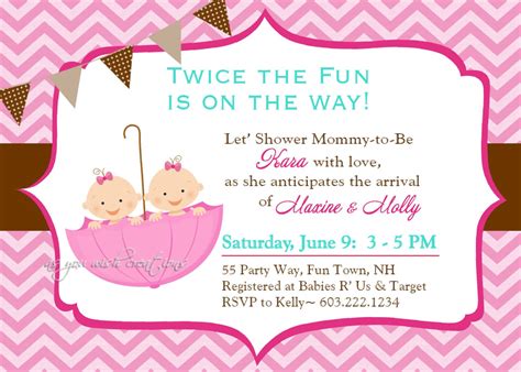 Baby Shower Invitation Idea 2