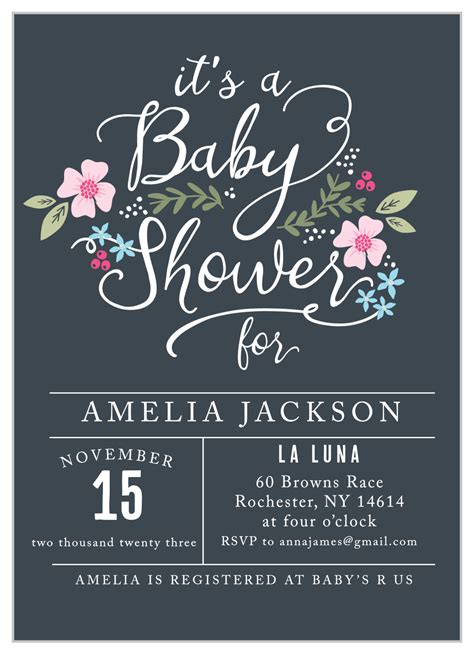 Baby Shower Invitation Idea 3