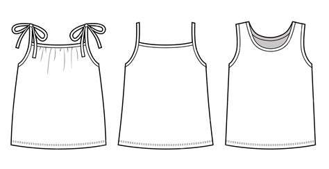 Baby tank top template