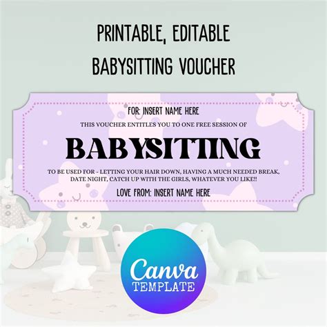 Babysitting Voucher Benefits