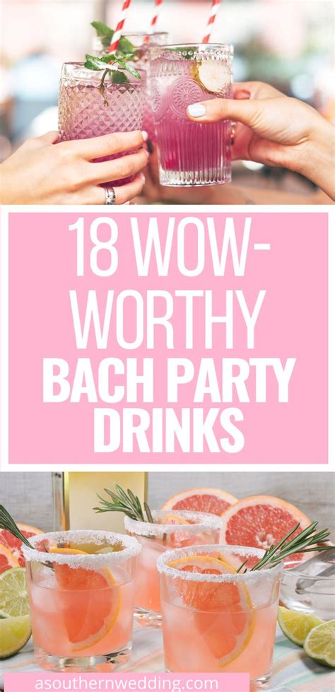 Bachelorette Party Drinks