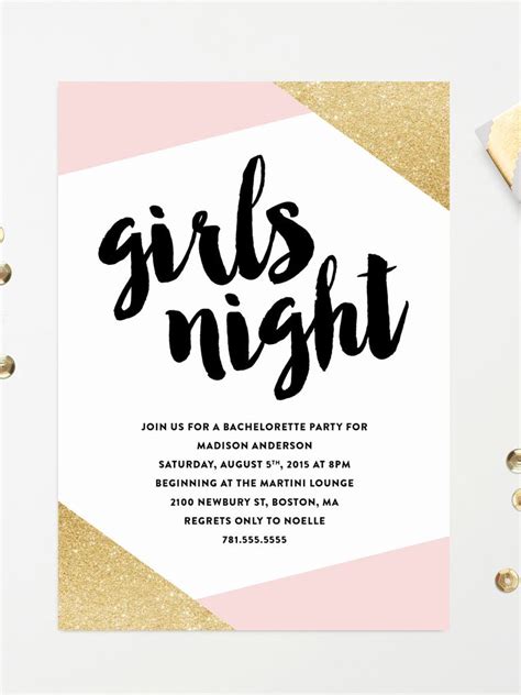 Bachelorette party email templates pdf