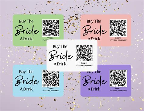 Bachelorette Party QR Code Template